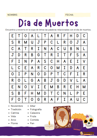 Sopa de Letras para Imprimir: Descargar Gratis en PDF 37 Sopa de Letras para Imprimir: Descargar Gratis en PDF